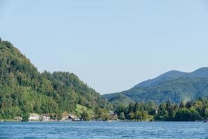 paysage de montagne pittoresque photo