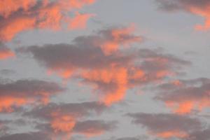 ciel avec des nuages photo