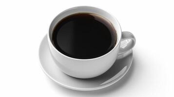 Expresso café tasse isolé. illustration ai génératif photo