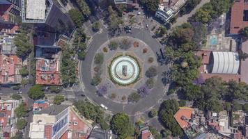 le cibèles Fontaine dans Mexique ville est un exact réplique de le cibèles Fontaine cette est situé dans le place de cibèles dans Madrid, Espagne photo