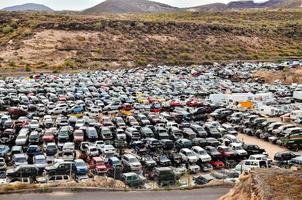 une voiture cimetière photo