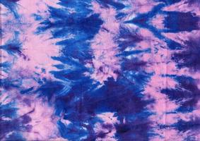 attacher colorant. en tissu hippie conception. batik.textile shiboritie colorant. en tissu hippie conception. indigo imprimer. coton en tissu abstrait texture psychédélique Contexte. photo