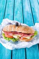 sandwich ciabatta servi photo