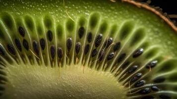 kiwi Contexte. illustration ai génératif photo