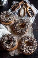 cuit fait maison bagels photo