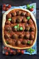 Boulettes de viande dans Pâtisserie photo