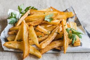 préparé français frites photo