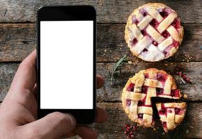 couple de Tarte Gâteaux et Vide écran photo