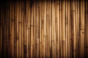 bambou en bois texture Naturel illustration Contexte avec génératif ai photo