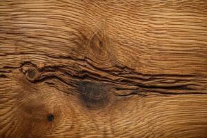 lisse chêne bois texture Contexte avec génératif ai photo