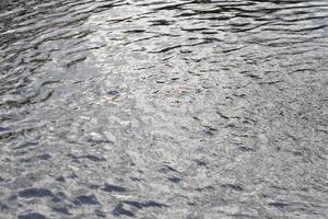 texture de la surface de l'eau de l'étang photo
