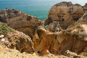 côte de l'algarve au portugal photo