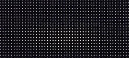 motif de fond de lumières de points led bleu et blanc lumineux sur fond noir photo
