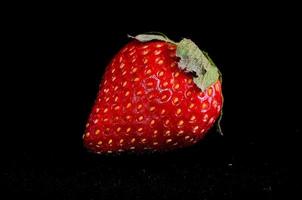 Contexte avec fraise photo