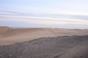 paysage de dunes de sable photo