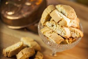 biscotti dans un verre photo