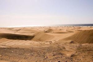 fond de dunes de sable photo