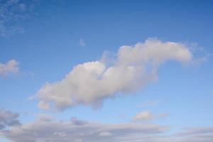 nuages dans le ciel photo