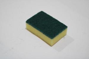 photo de Jaune et vert savon pour nettoyage vaisselle