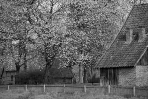 le petit ville de vreden dans westphalie photo