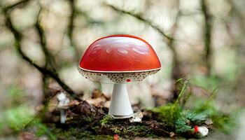 proche en haut de cultivé bleu huître champignons croissance dans champignons cultiver. génératif ai photo