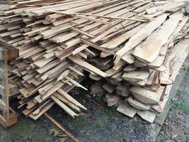 planches Couper dans bois de chauffage pour Accueil chauffage photo