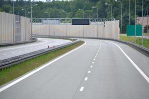 conduite sur Autoroute - la perspective photo