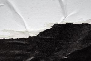 vieux grunge déchiré déchiré noir papier affiche surface texture Contexte photo