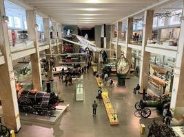 Londres dans le Royaume-Uni dans décembre 2022. une vue de le à l'intérieur de le science musée photo