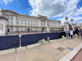 Londres dans le Royaume-Uni dans avril 2021. une vue de Buckingham palais photo