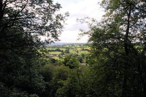 une vue sur la campagne du cheshire à bickerton photo