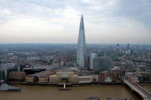 une vue aérienne de londres photo