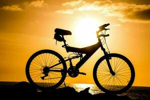 une Montagne bicyclette photo