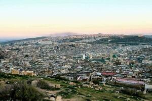 une vue de le ville photo