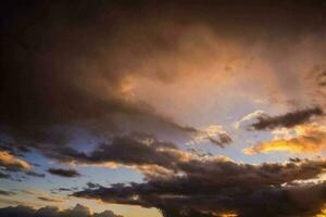 nuages dans le ciel photo