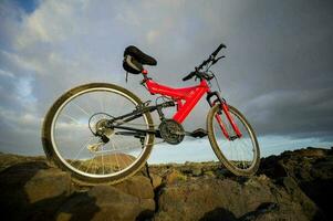 une Montagne bicyclette photo