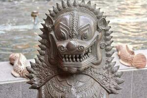 asiatique traditionnel sculpture photo