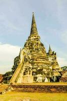 un ancien temple dans Thaïlande photo