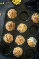 jambon fromage muffin photo