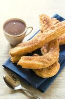 Espagnol Churros avec Chocolat photo