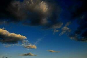 des nuages avec ciel photo