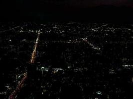 vue aérienne de la ville photo