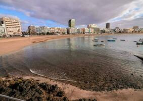 Ville en bord de mer photo