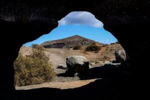 paysage dans lanzarote tropical volcanique canari îles Espagne photo