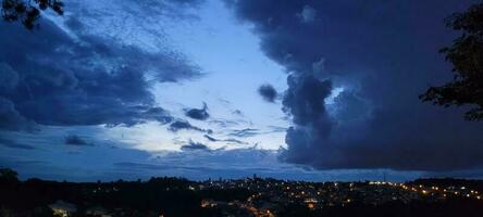 bleu ciel cette pouvez être utilisé comme une Contexte photo