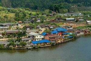 interdire rak thaïlandais chinois village sur frontière de nord Thaïlande et myanmar photo