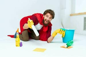amusement nettoyeur nettoyage Provisions la lessive sol travaux ménagers photo