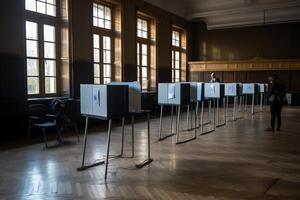 vote journée. ai généré photo