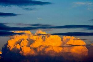 ciel avec des nuages photo