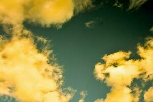 ciel avec des nuages photo